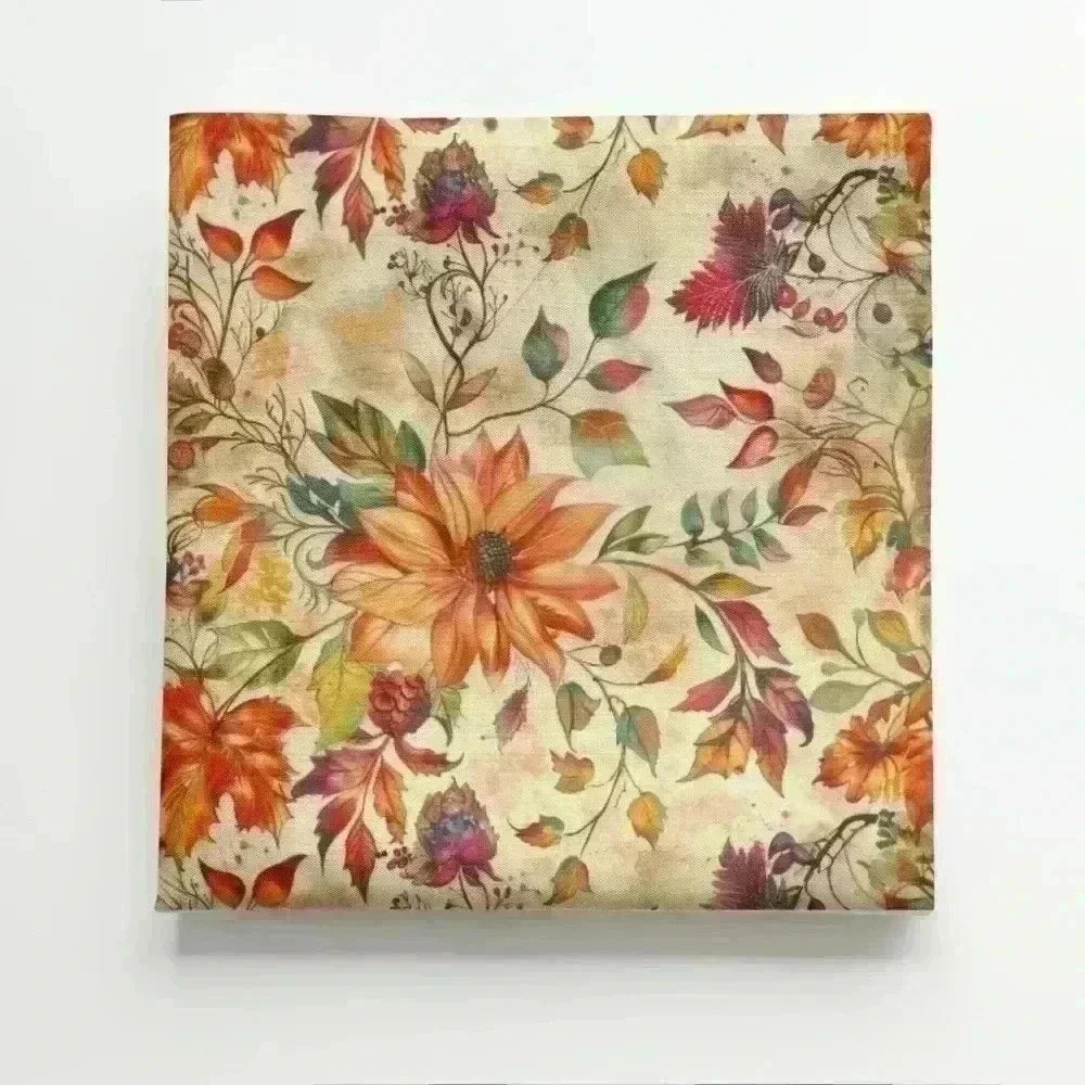 Whimsical Micro fiber fabric mugrug / coaster